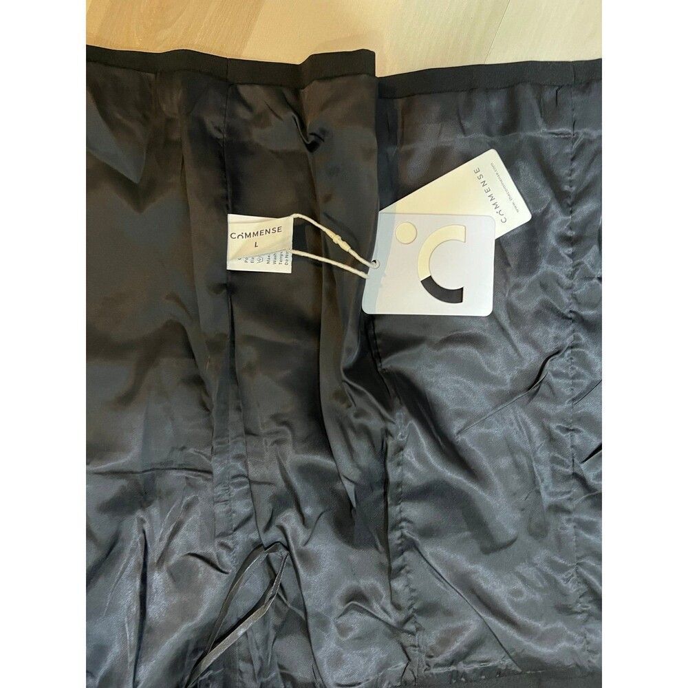 Commense NWT Large Black Tube Top Pants Set Old Money Minimalist Quiet Luxury - Picture 9 of 12